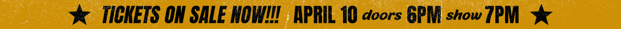 Tickets On Sale Banner
